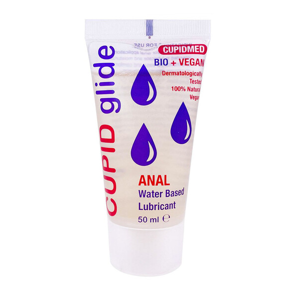 Анален лубрикант Cupid Glide Anal Bio Vegan 50ml  Лубриканти Анален лубрикант Cupid Glide Anal Bio Vegan 50ml  Лубриканти