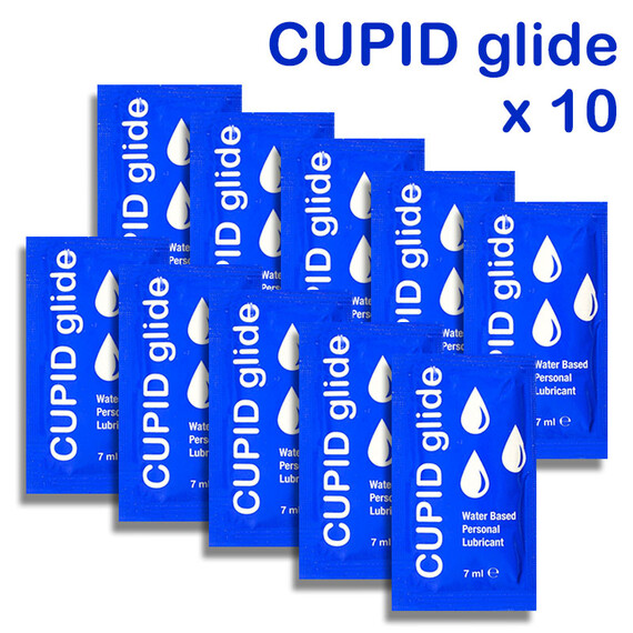 10бр. Интимен лубрикант Cupid Glide 7ml  За Нея