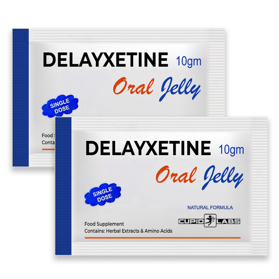 2бр Орално желе за забавяне на еякулацията Delayxetine  Задържащи