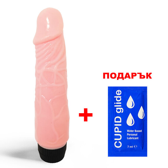Вибратор Real Wild Man + подарък лубрикант  Реалистични вибратори