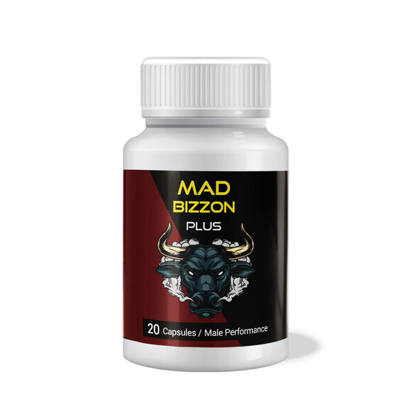 Капсули за по-силна ерекция Mad Bizzon Plus - 20 капсули  Ерекция