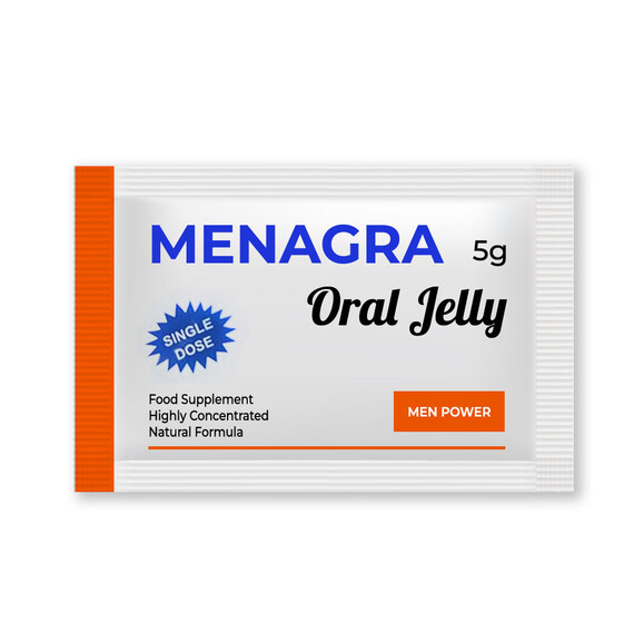 MENAGRA - Орален Секс Стимулант Желе 8бр.  Ерекция секс стимуланти