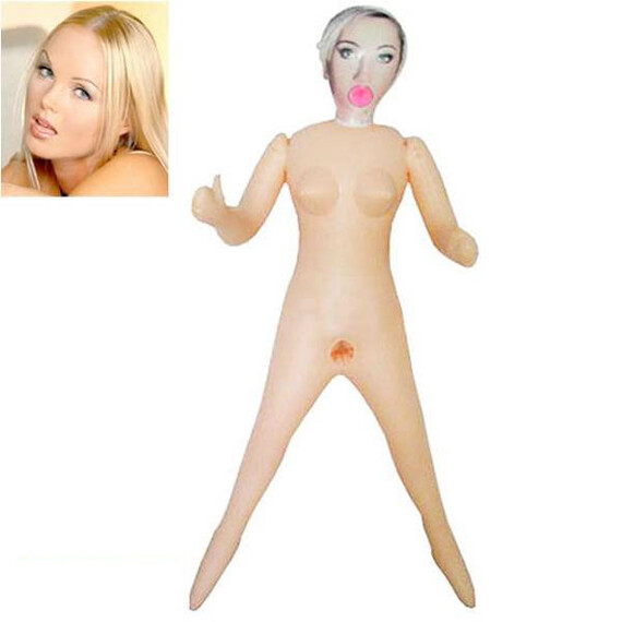 Надуваема кукла Natalia + подарък лубрикант  Секс кукли