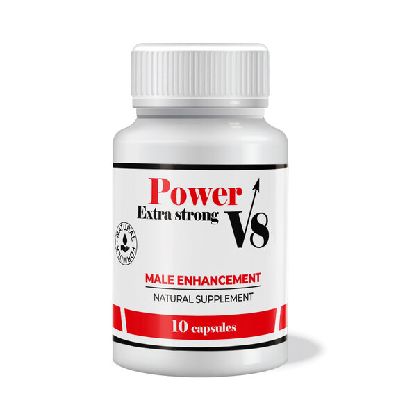 Капсули за ерекция Power V8 Extra Strong - 10 капсули  Ерекция