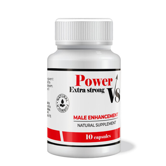 Капсули за ерекция Power V8 Extra Strong - 10 капсули  Ерекция