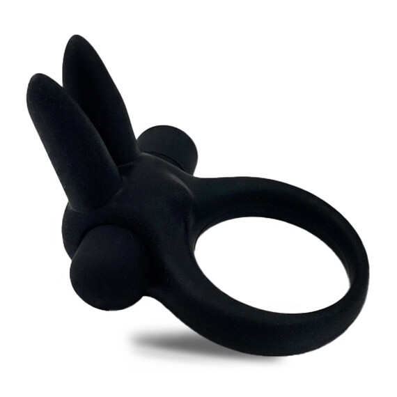 Вибриращ пенис ринг Black Rabbit за Удължена Ерекция и Клиторална Стимулация  Пенис Пристегачи