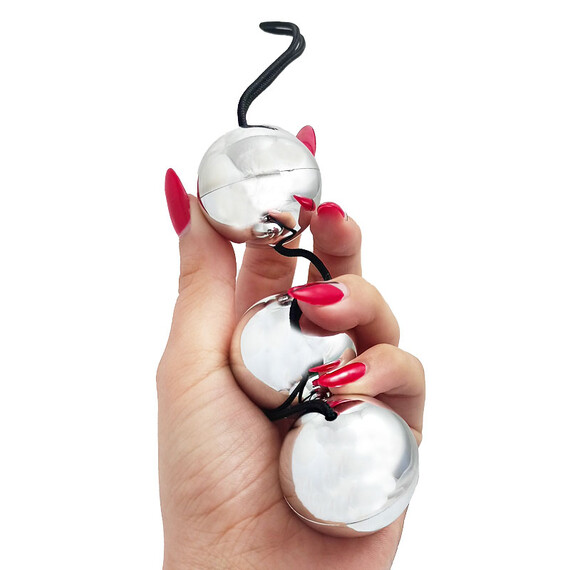 Анално вагинални топчета Silver beads Ново измерение на удоволствие  Анални броеници