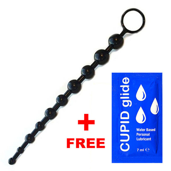 Aнална броеница Thai Anal Beads + подарък лубрикант  Еротично бельо за мъже