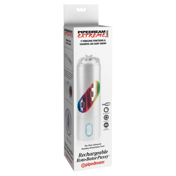 Мастурбатор "Rechargeable Roto-Bator Pussy"  Мастурбатори