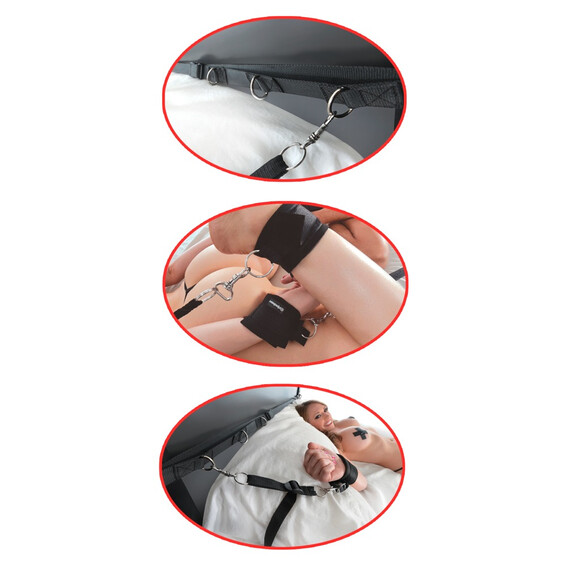 "Ultimate Bed Restraint System" – Пълна Система за Ограничение в Леглото  БДСМ