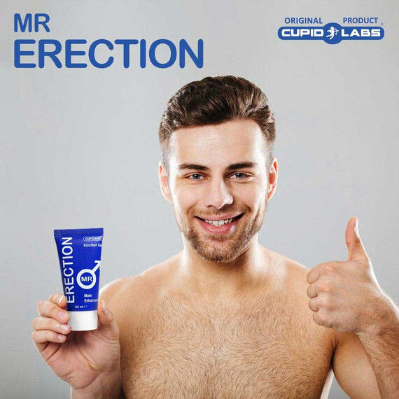 Erectil 15 капсули за ерекция + Възбуждащ гел за мъже Mr. Erection 60мл  Ерекция