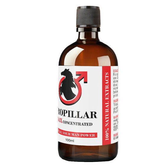 EROPILLAR MAX Concentrated - комплексен ефект за мъжко здраве 100мл  Ерекция