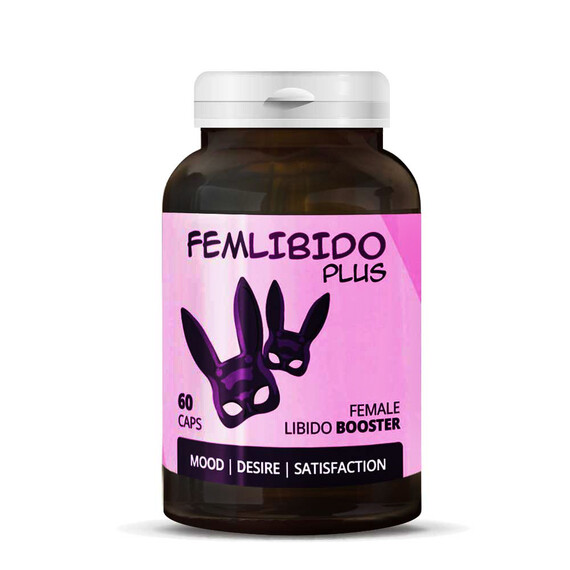 Възбуждащи капсули за жени Femlibido Plus - 60 бр.  Възбуждащи