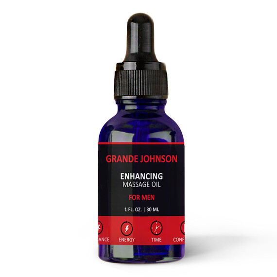 Олио за увеличаване размера на пениса Grande Johnson 30ml  Пенис уголемяване