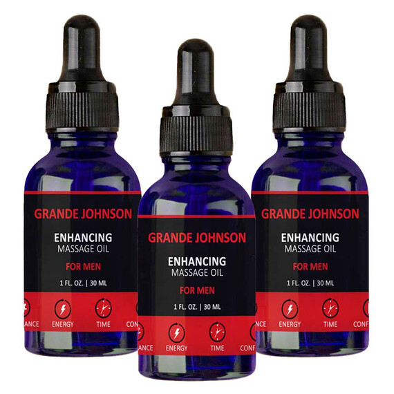 1+1=3 Олио за увеличаване размера на пениса Grande Johnson 30ml  Пенис уголемяване
