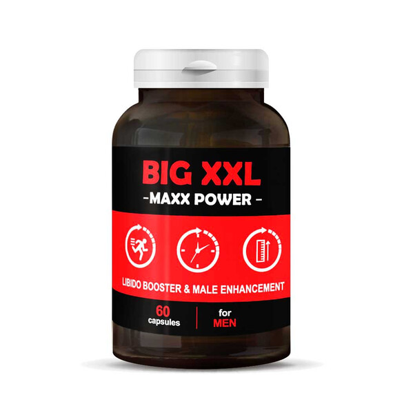 Формула подобряваща мъжкото либидо Big XXL Max Power - 60 капсули  Ерекция