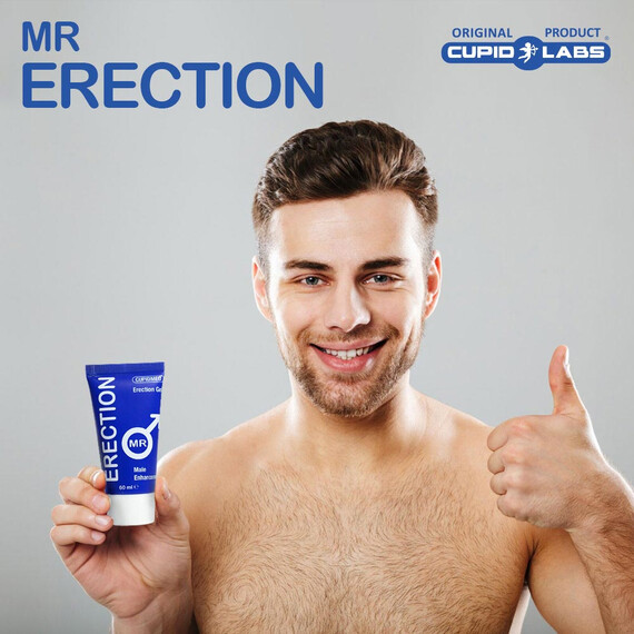 Възбуждащ гел за мъже Mr. Erection за по-силна ерекция + Подарък WEEKEND желе за ерекция  Ерекция секс стимуланти