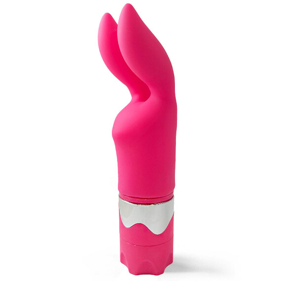 Вибратор Rechargeable Rabbit Vibe - розов  Двойни вибратори