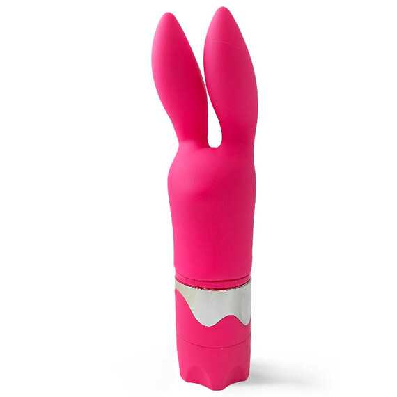 Вибратор Rechargeable Rabbit Vibe - розов  Двойни вибратори