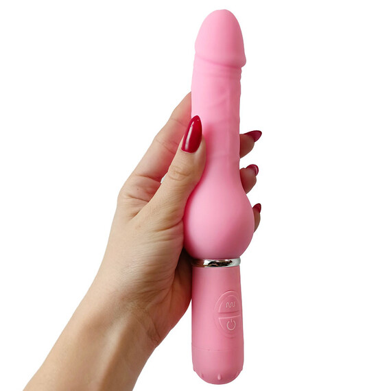 Дилдо вибратор Fantasy Bliss Pink  Луксозни вибратори