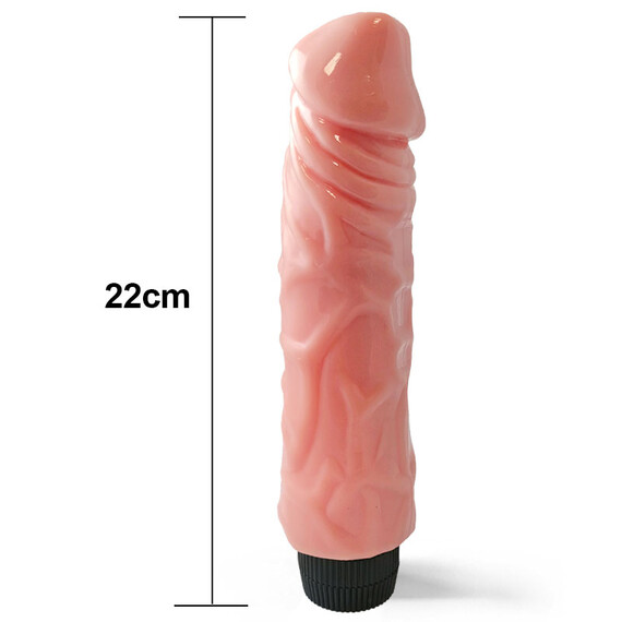 22 см. Реалистичен вибратор Classic Vibe Flesh  Реалистични вибратори
