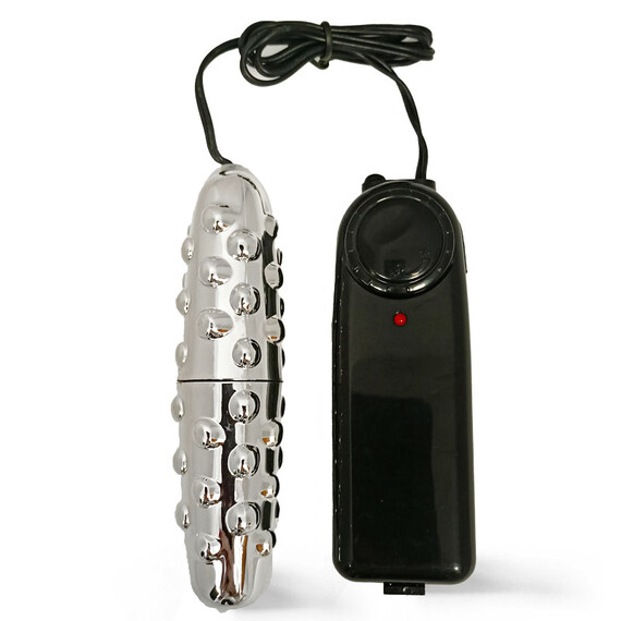 Вибриращ куршум Silver Pleasure Bullet  Вибриращи яйца