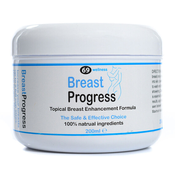 3 x Breast Progress гел за уголемяване на гърдите  Уголемяване на бюста