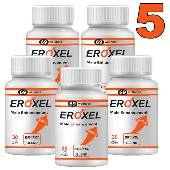 5 x Eroxel капсули за уголемяване на пениса 5x30 капсули  Уголемяване на пениса