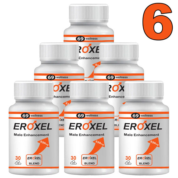 6 x Eroxel капсули за уголемяване на пениса 6x30 капсули  Уголемяване на пениса