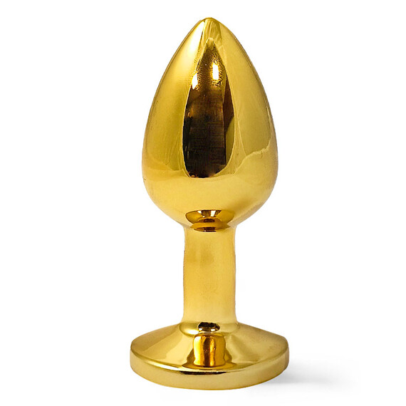 Метален бът плъг NO.1 Gold/Purle  Анални разширители