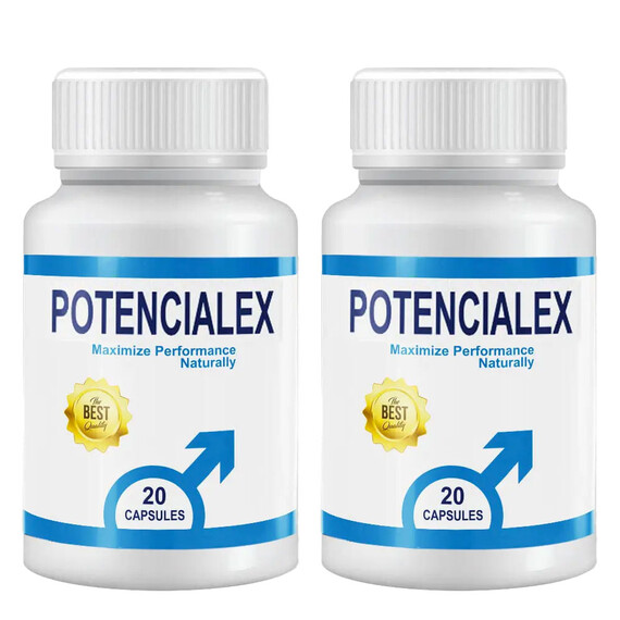 2 x POTENCIALEX капсули секс стимулант за мъже  Ерекция секс стимуланти