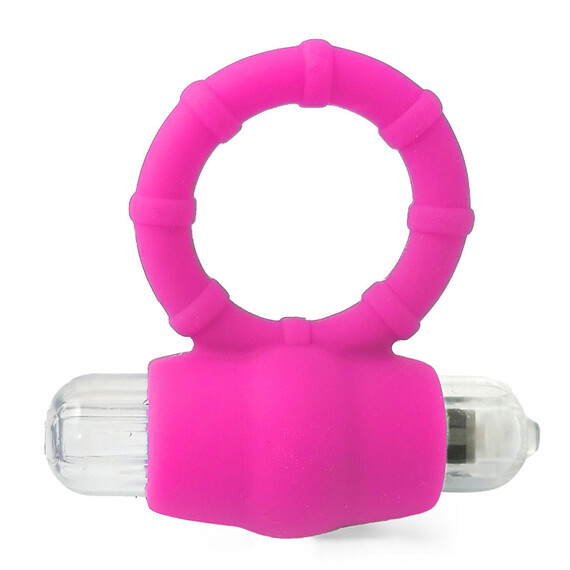 Вибрираща пенис халка за клиторна стимулация Luxurious Vibro Cock Ring - розова  Пенис Пристегачи