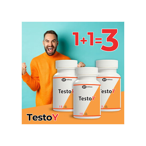 4 x TestoY за Силна Ерекция 4x15 капсули  Ерекция 4 x TestoY за Силна Ерекция 4x15 капсули  Ерекция