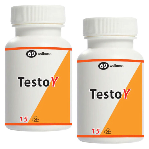 2 x TestoY за Силна Ерекция 2x15 капсули  Ерекция