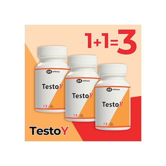 5 x TestoY за Силна Ерекция 5x15 капсули  Ерекция