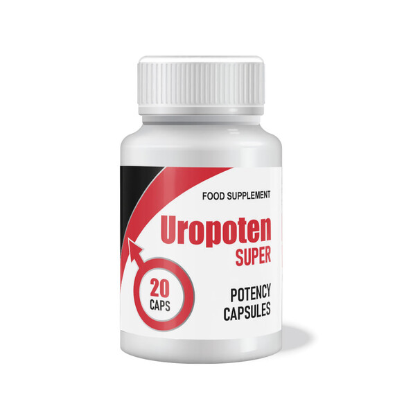 3 x Uropoten Super - Капсули за мъжка потентност 3x20бр.  Ерекция секс стимуланти