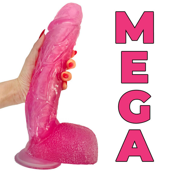 Дилдо Cup Dildo Purple 20,2см  Класически дилда