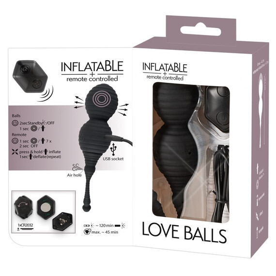 Вибриращи вагинални топче Love Balls  За Жени