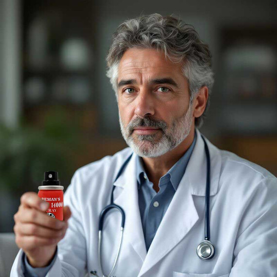 Спрей за задържане DOOZ 14000 и Секс стимулант Купидон 1 капсула  Задържащи