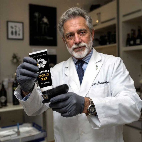 Гел за увеличаване на пениса Rhino Gold XXL + Rhino Капсули за уголемяване на пениса  Уголемяване на пениса