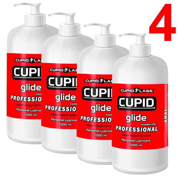 4 x Анален лубрикант Cupid Glide Anal Professional 4х1л  Лубриканти