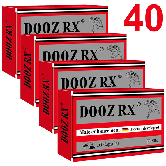 4 х DOOZ Rx 2х10 капсули за силна ерекция - секс стимулант  Ерекция