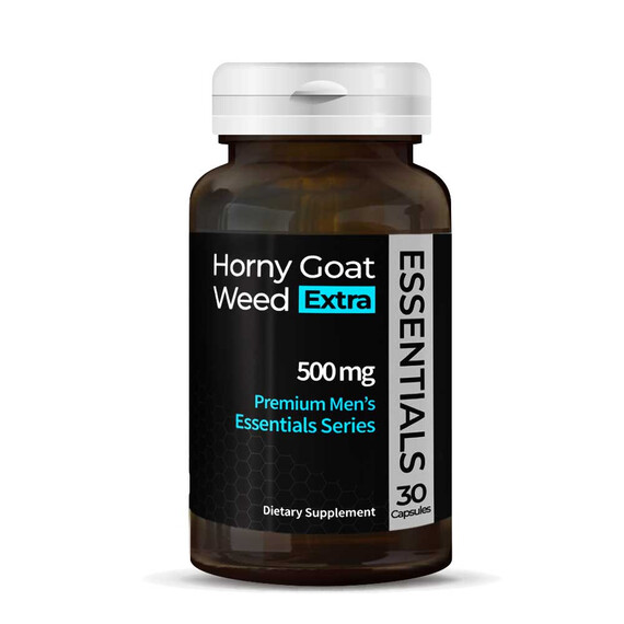 Horny Goat Weed Extra за мъжко здраве и жизненост - 30 капсули  Ерекция секс стимуланти