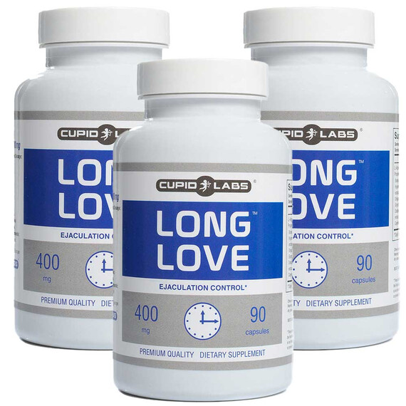 3 x Задържащи капсули за мъже Long Love 3x90бр  Задържащи