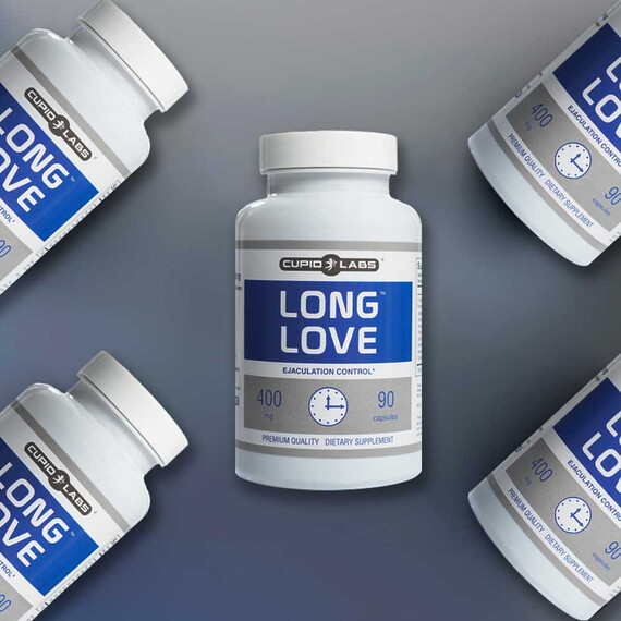 4 x Задържащи капсули за мъже Long Love 4x90бр  Забавящи еякулацията