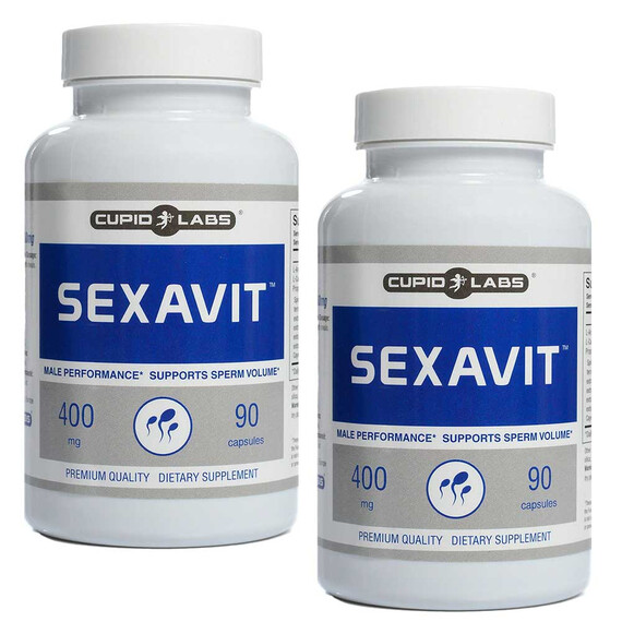 2 x Sexavit за мъжка потентност и повече сперма - 2x90 Капсули  Плодовитост и сперма