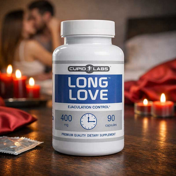 Снимка на Задържащи капсули за мъже Long Love 90бр