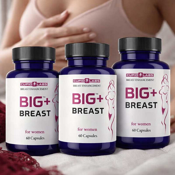 Капсули за уголемяване на бюста Big Breast  2 опаковки + 1 БЕЗПЛАТНО