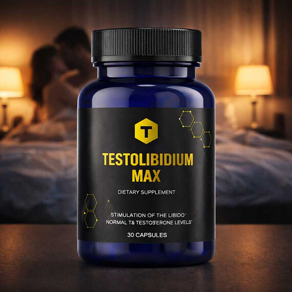 Снимка на Testolibidium – натурален бустер за тестостерон, сила и мъжка виталност