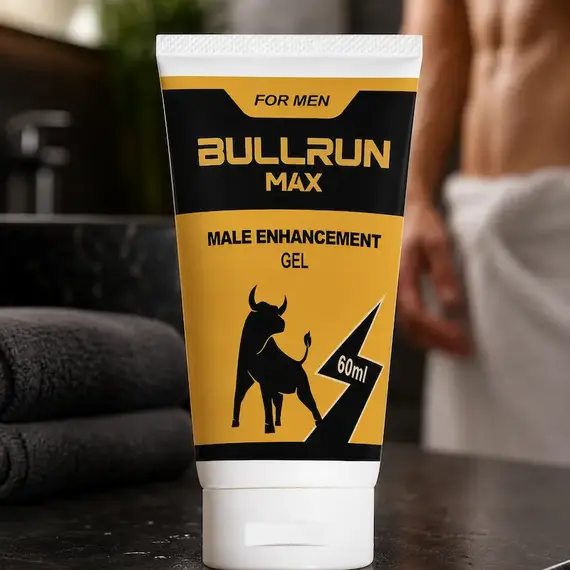Bullrun Max Gel за подобряване на ерекцията и уголемяване - 60 мл.